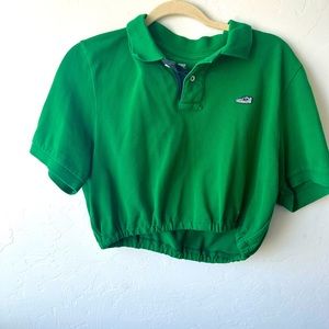 Women’s Nike green crop top